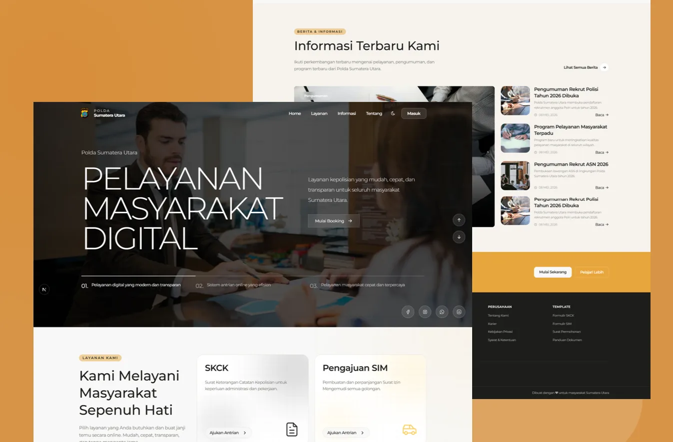 Booking Layanan Polda